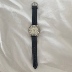 Diamond face watch